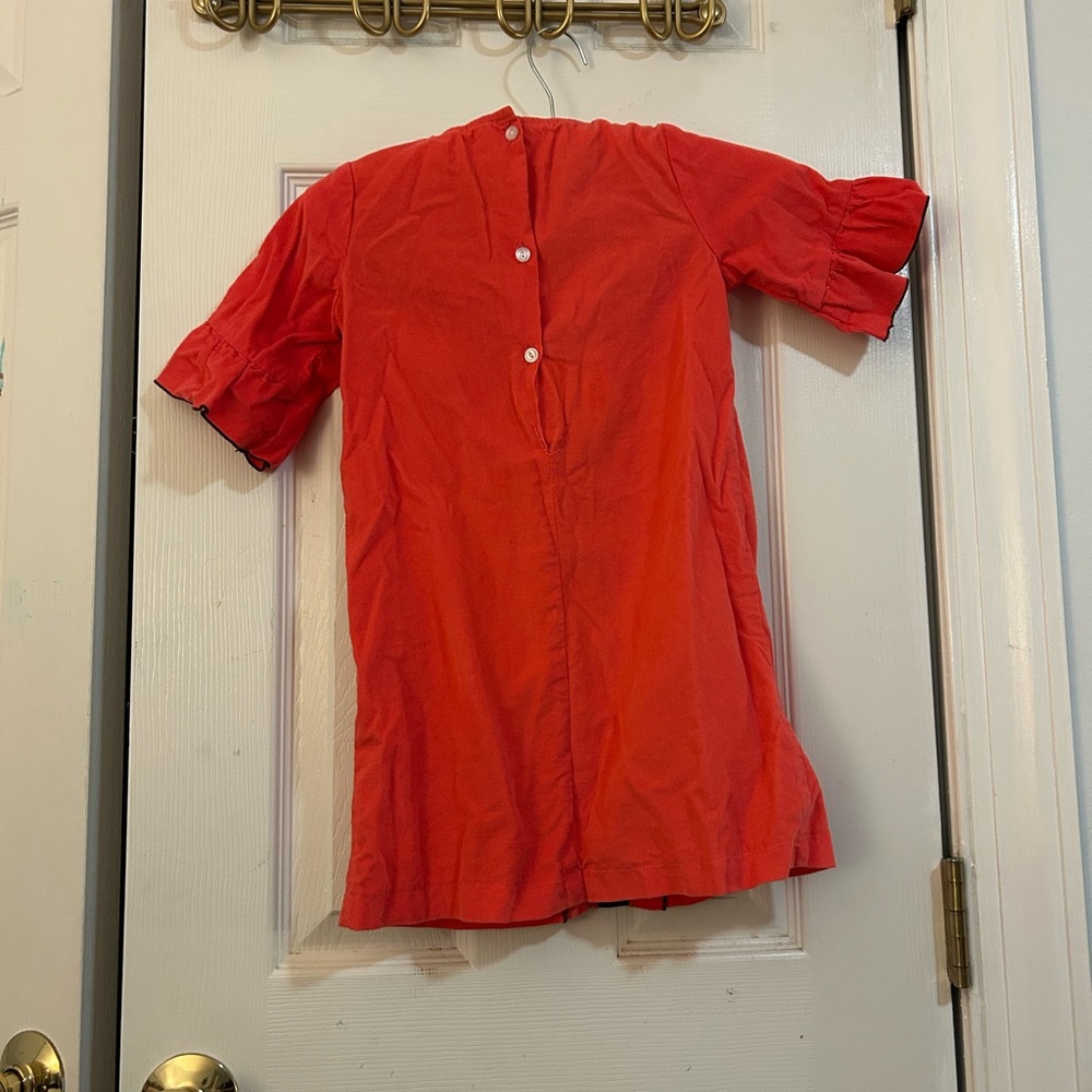 Red Ruffle Dress - Picture 3 of 3